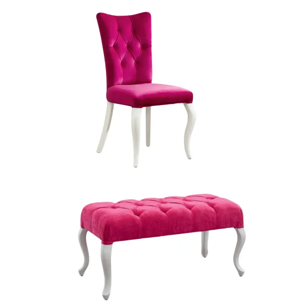 SET ROSA STOLICA I TABURE 