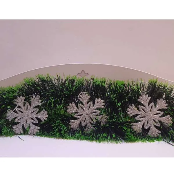 UKRAS PAHULJICA SNOWFLAKE S/6