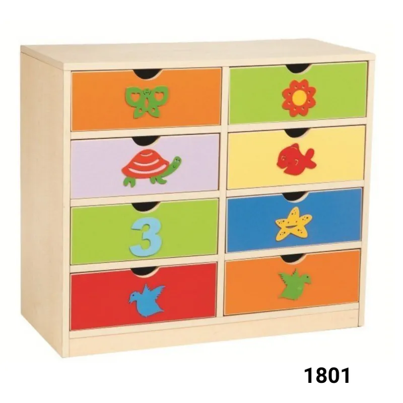 KOMODA SA OSAM FIOKA 1801