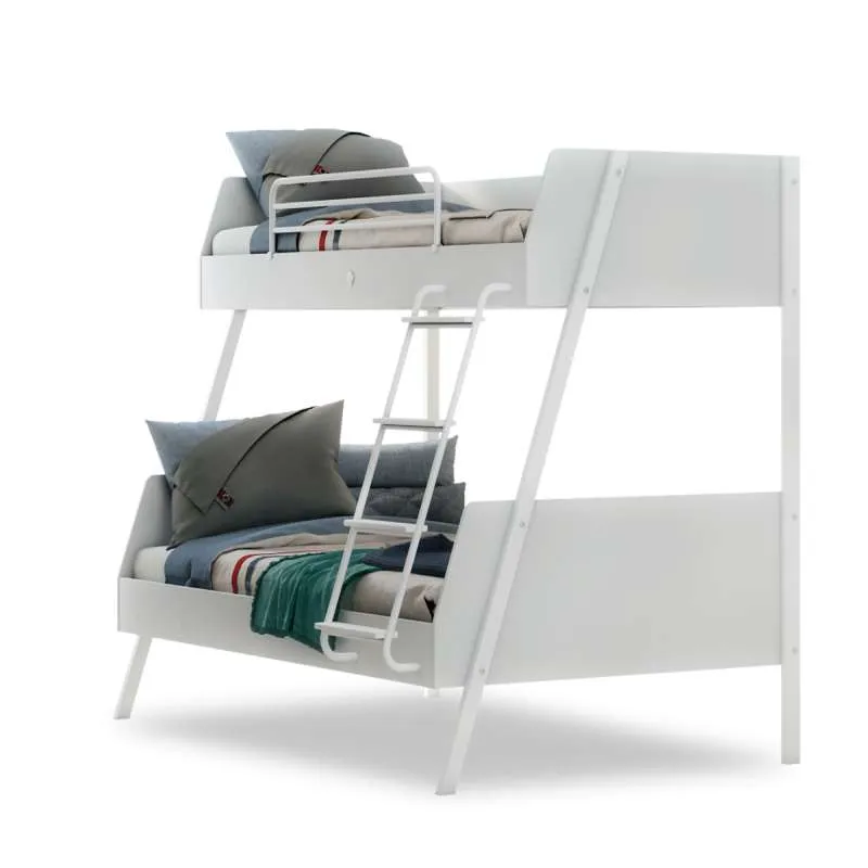 VELIKI KREVET NA SPRAT BELI (90x200-120x200cm)