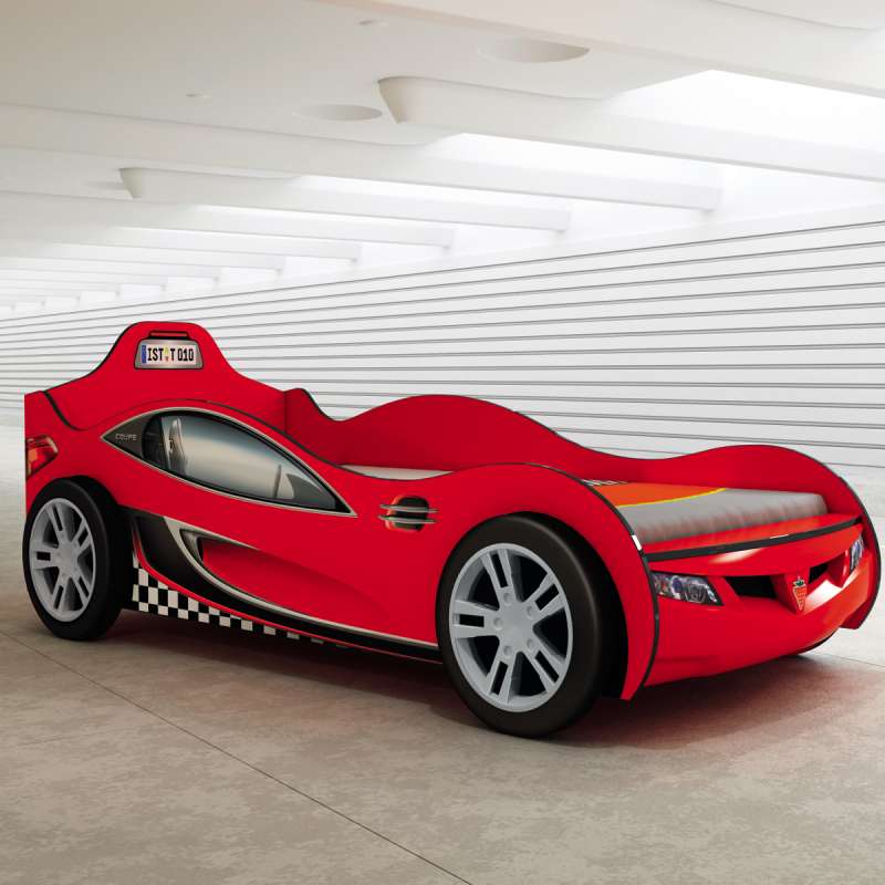 COUPE AUTO KREVET CRVENI (90x190 cm)