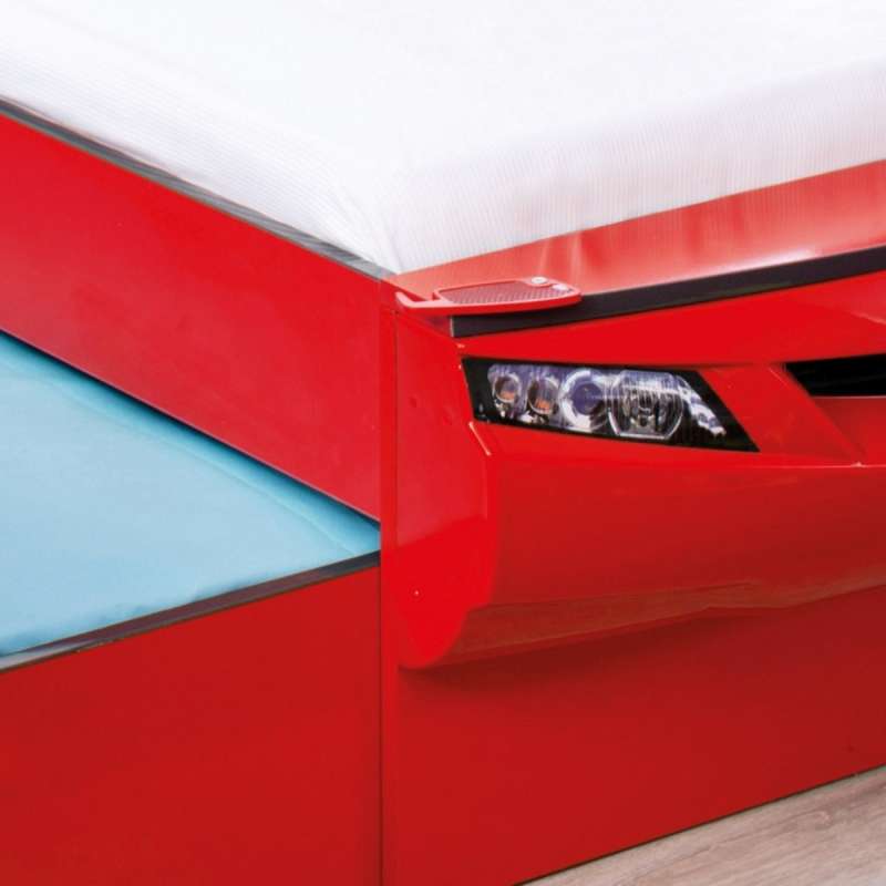 COUPE AUTO KREVET SA FIOKOM CRVENI (90x190 & 90x180 cm)