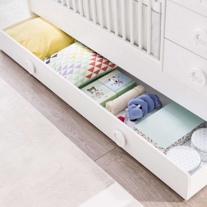 BABY COTTON PRODUŽENI KREVETAC SA FIOKOM (80x180 cm)