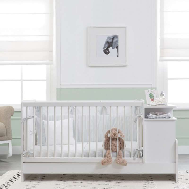 BABY COTTON RASKLOPIVI KREVETAC SA RADNIM STOLOM (70x110/140 cm)