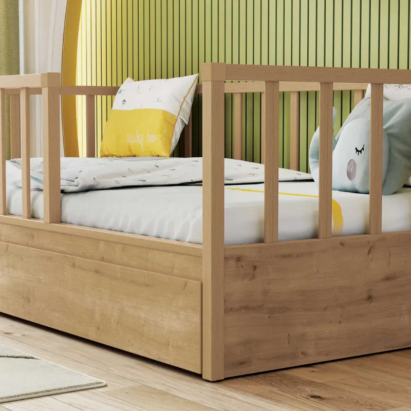 MOCHA ALPHA KREVET (100X200 CM) SA FIOKOM (90X190CM) 