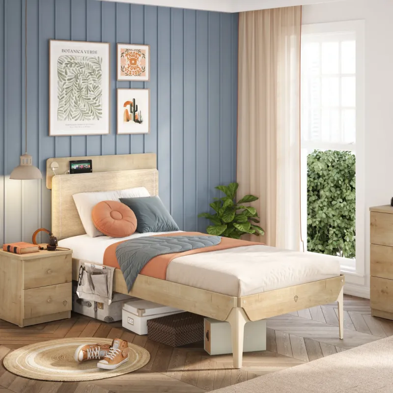 MOCHA MODERN KREVET (100X200 cm)