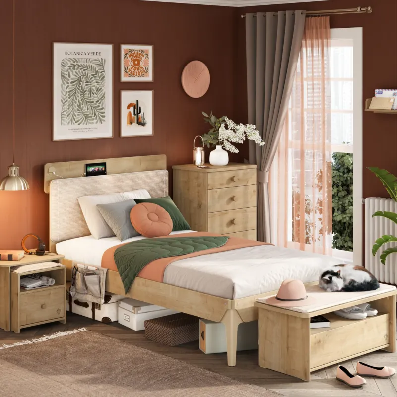 MOCHA MODERN KREVET (100X200 cm)