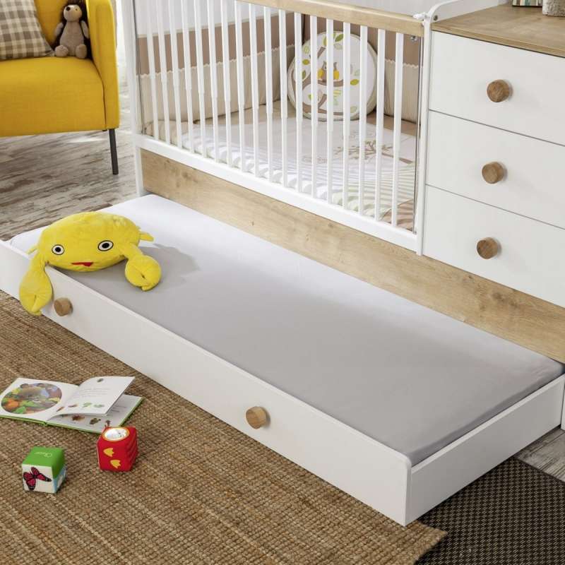 NATURA BABY PRODUŽENI KREVETAC SA FIOKOM (80x180 cm)