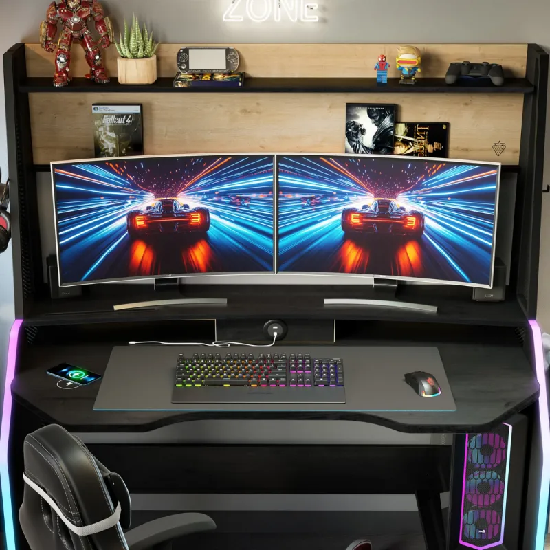 BLACK GAMING RADNI STO 