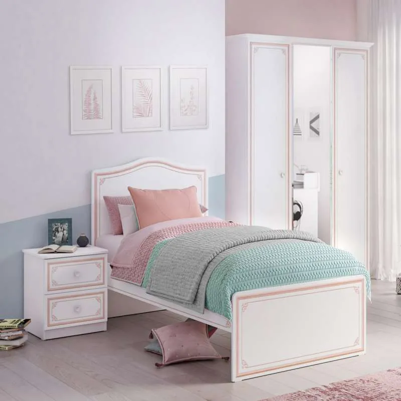 SELENA PINK KREVET (120x200 cm)