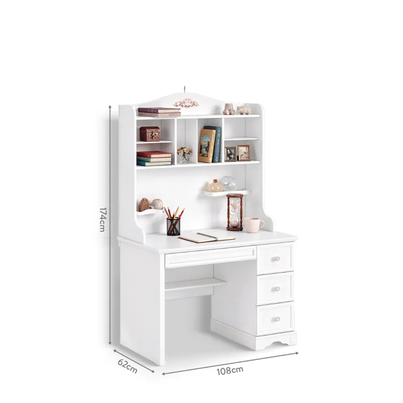 RUSTIC WHITE POLICA ZA MALI RADNI STO 