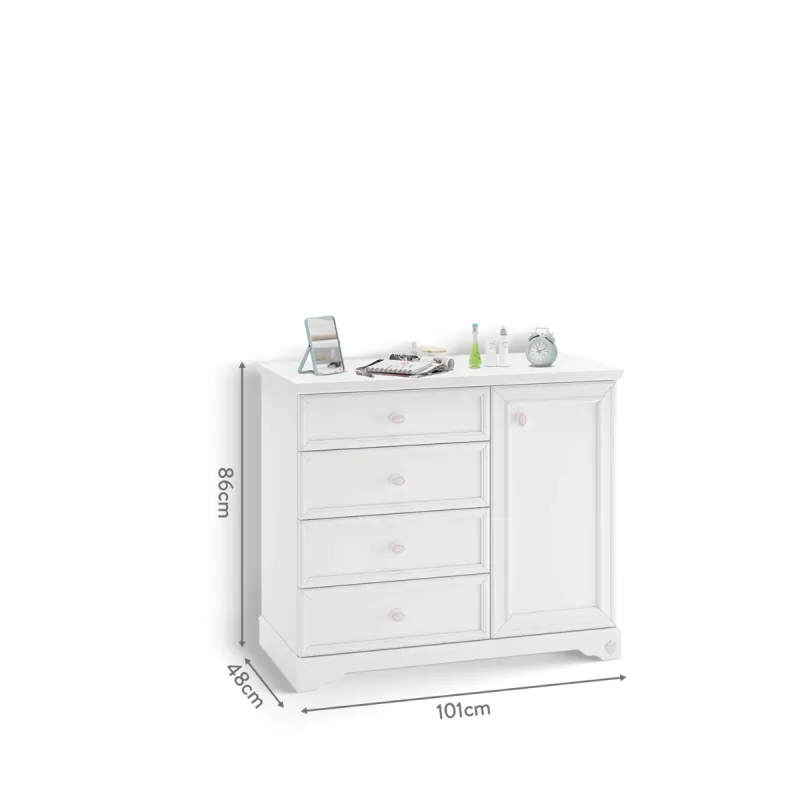 RUSTIC WHITE KOMODA 
