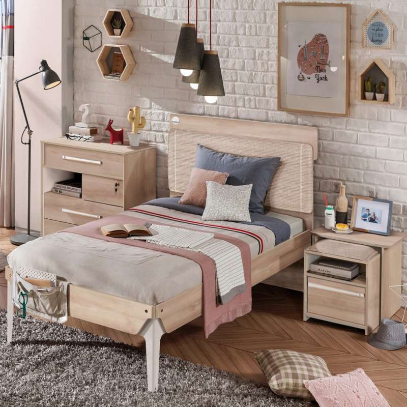 DUO LINE KREVET (100x200 cm)
