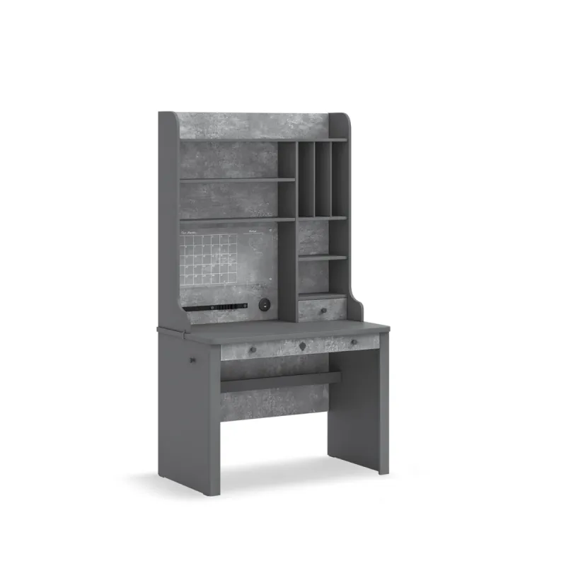 SPACE GRAY VISOKA POLICA ZA RADNI STO 