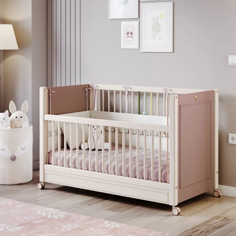 BABY ELEGANCE KREVETAC SA TOČKIĆIMA(60x120 cm)