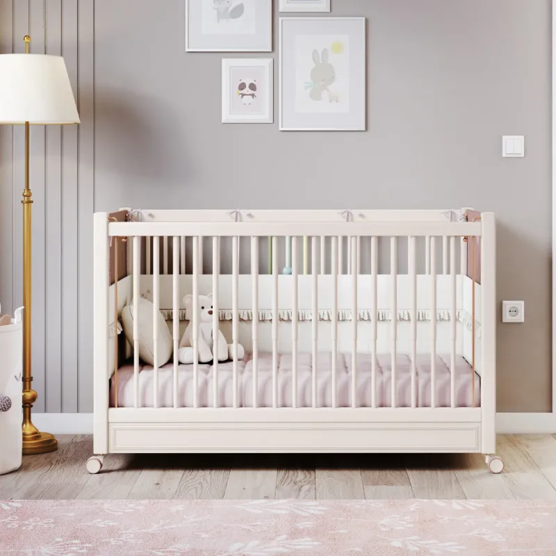 BABY ELEGANCE KREVETAC SA TOČKIĆIMA(60x120 cm)