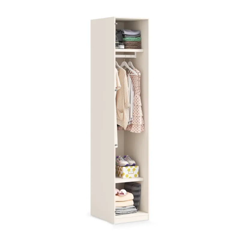 JEDNOKRILNI ORMAR CREAM (GLASS DOOR) 