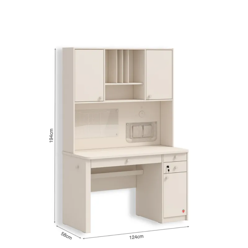 VARIA CREAM WIDE POLICA ZA RADNI STO 