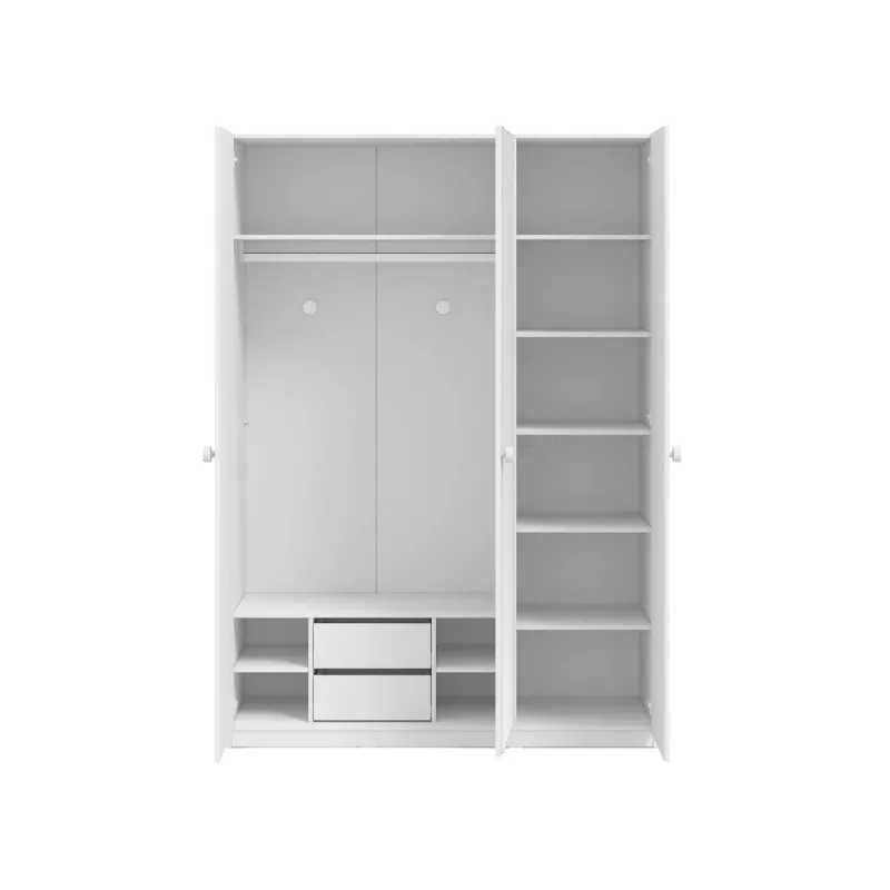 VARIA WHITE TROKRILNI ORMAR SA OGLEDALOM 