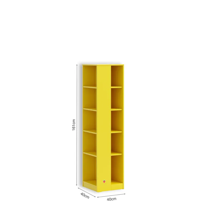 CORNER POLICA ZA KNJIGE ŽUTA 