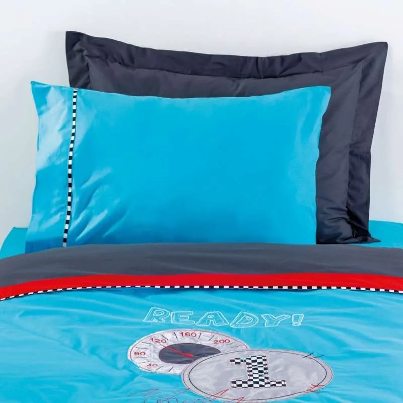 BICONCEPT SET POSTELJINA plavo-sivo (160x220 cm)