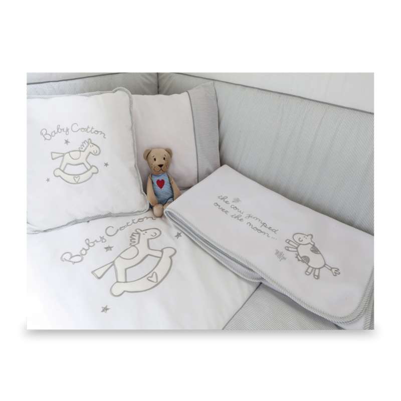 BEBI COTTON SET POSTELJINA (80X130 cm)