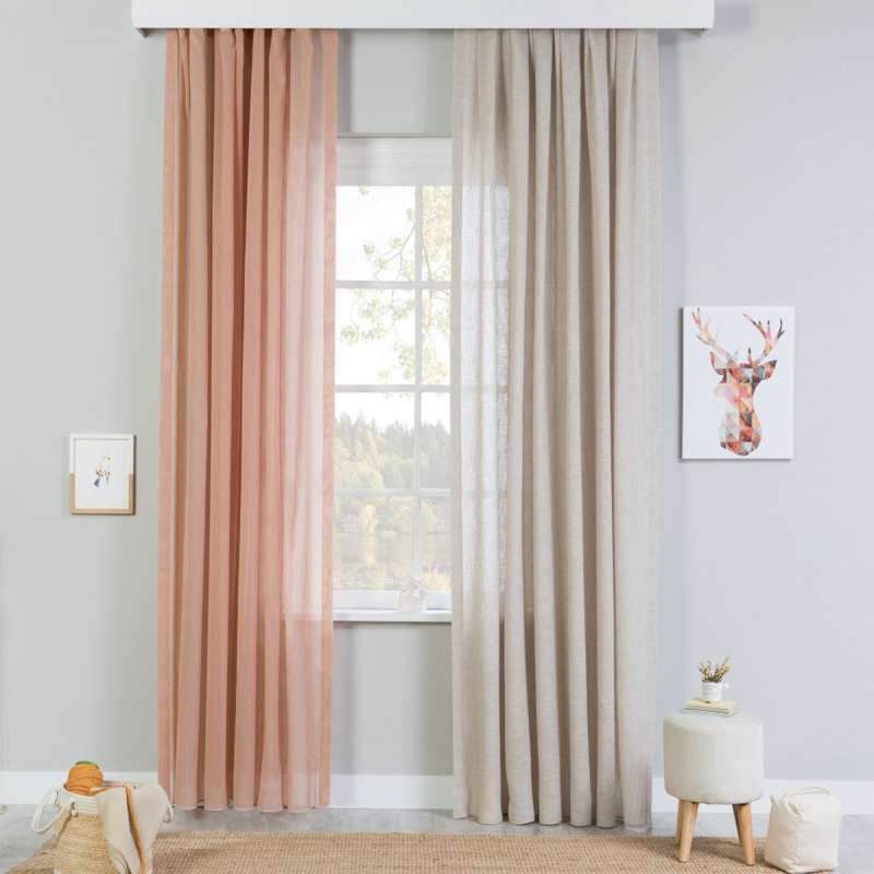 DRESSY ZAVESA PUDER ROZE (210X260)cm