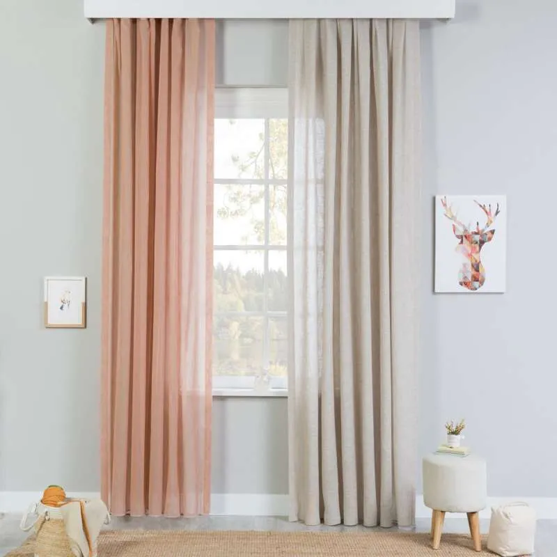 DRESSY ZAVESA PUDER ROZE (210X260)cm