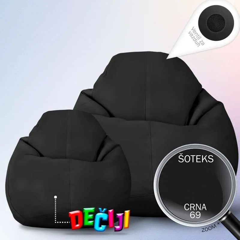 DEČIJI MINI LAZY BAG JEDNOBOJNI ŠOTEKS